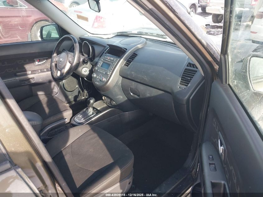 2013 Kia Soul + VIN: KNDJT2A61D7538424 Lot: 43939115