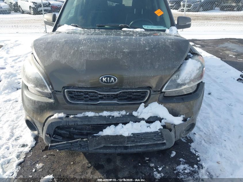 2013 Kia Soul + VIN: KNDJT2A61D7538424 Lot: 43939115