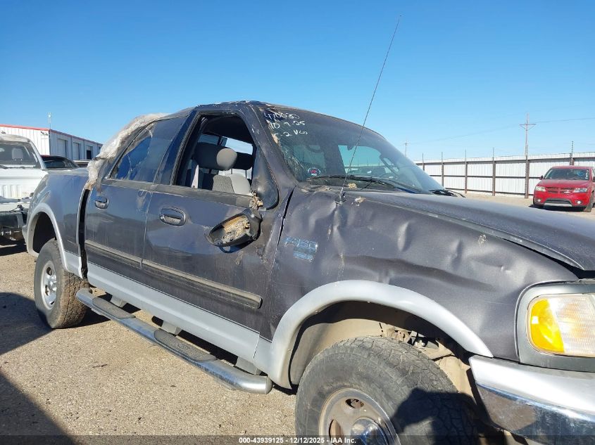 2003 Ford F-150 Lariat/Xlt VIN: 1FTRW08LX3KC81155 Lot: 43939125