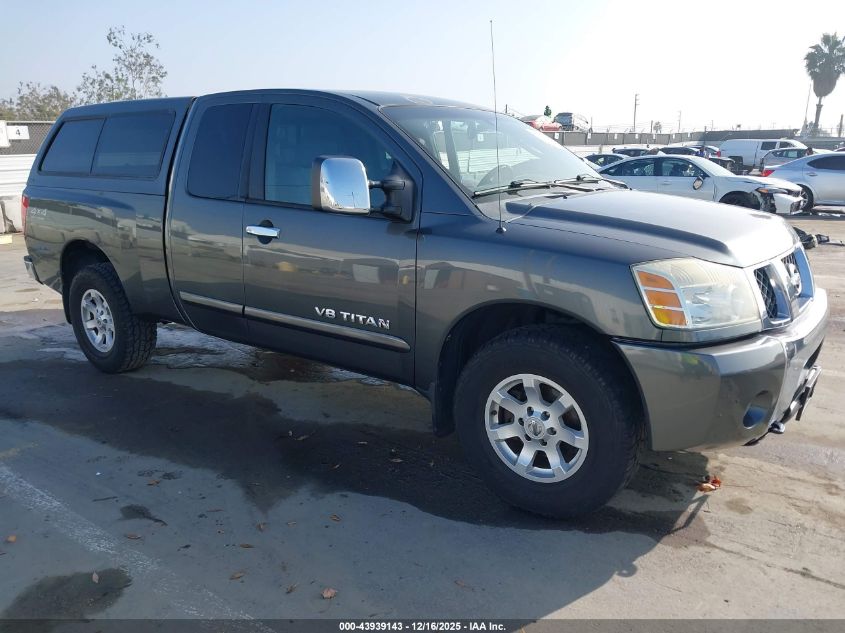 2005 Nissan Titan Se VIN: 1N6AA06B25N549281 Lot: 43939143
