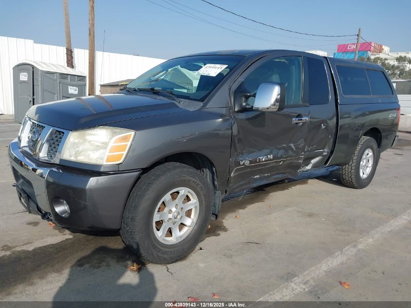 2005 Nissan Titan Se VIN: 1N6AA06B25N549281 Lot: 43939143
