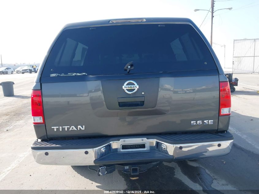 2005 Nissan Titan Se VIN: 1N6AA06B25N549281 Lot: 43939143
