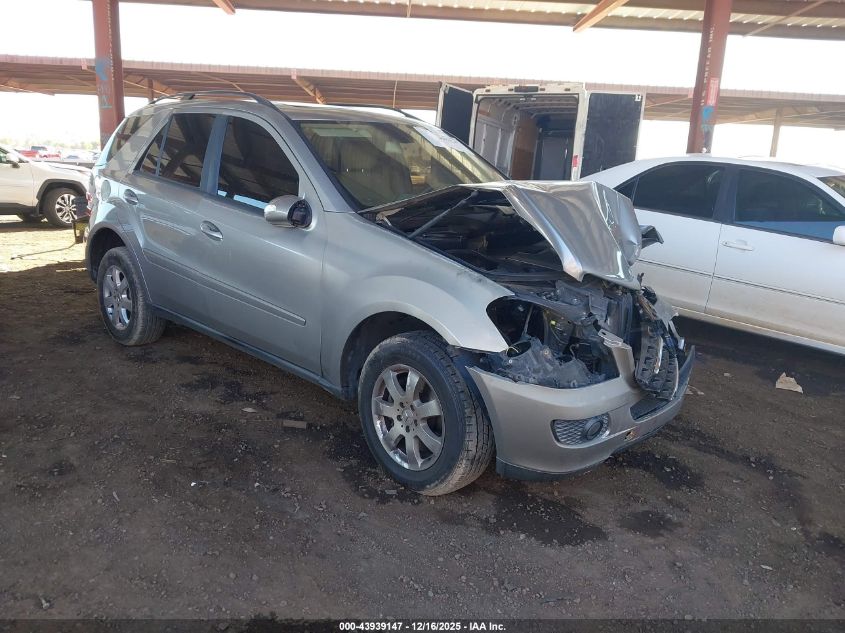 2006 Mercedes-Benz Ml 350 4Matic VIN: 4JGBB86E16A093579 Lot: 43939147