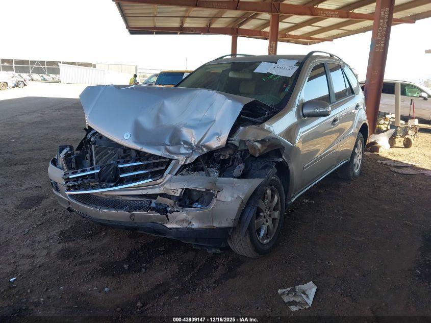 2006 Mercedes-Benz Ml 350 4Matic VIN: 4JGBB86E16A093579 Lot: 43939147