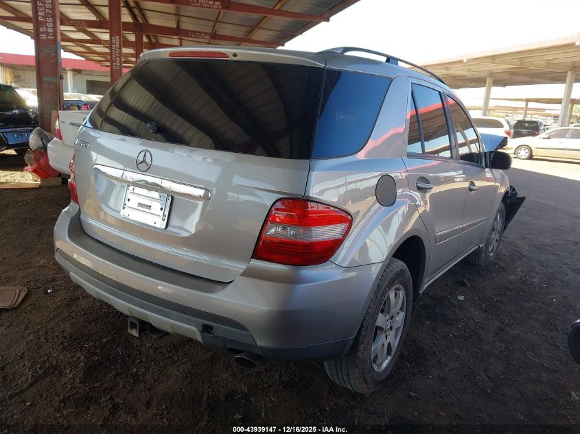 2006 Mercedes-Benz Ml 350 4Matic VIN: 4JGBB86E16A093579 Lot: 43939147