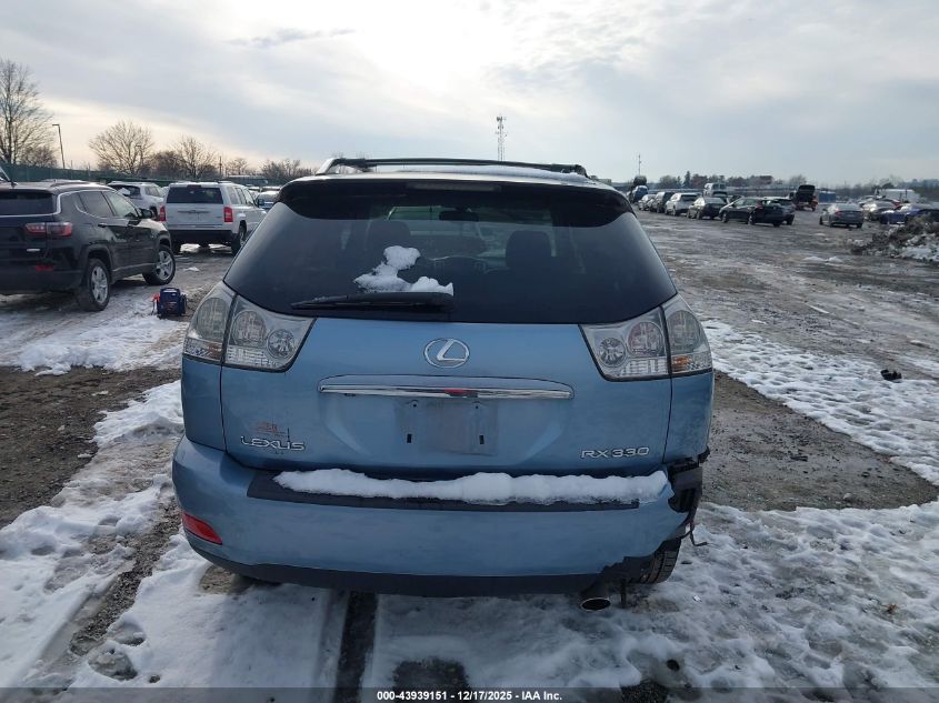 2005 Lexus Rx 330 VIN: 2T2HA31U65C080285 Lot: 43939151