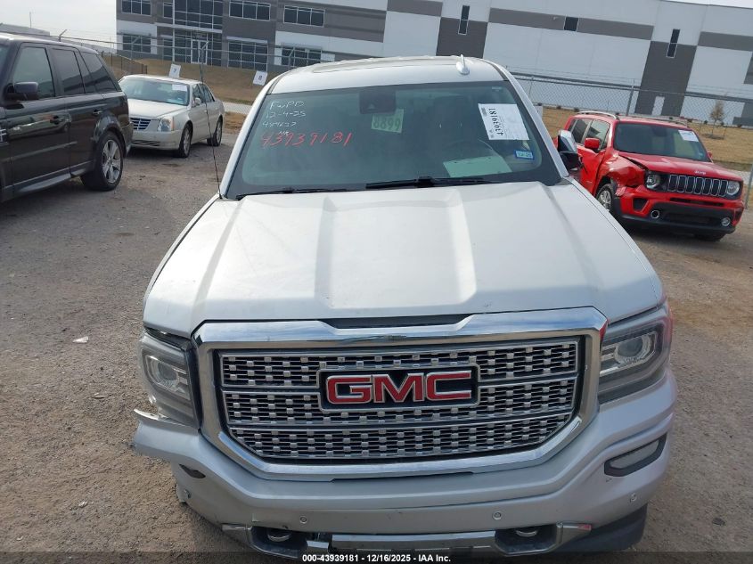2018 GMC Sierra 1500 Denali VIN: 3GTU2PEJXJG512920 Lot: 43939181