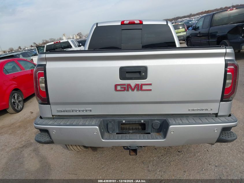 2018 GMC Sierra 1500 Denali VIN: 3GTU2PEJXJG512920 Lot: 43939181