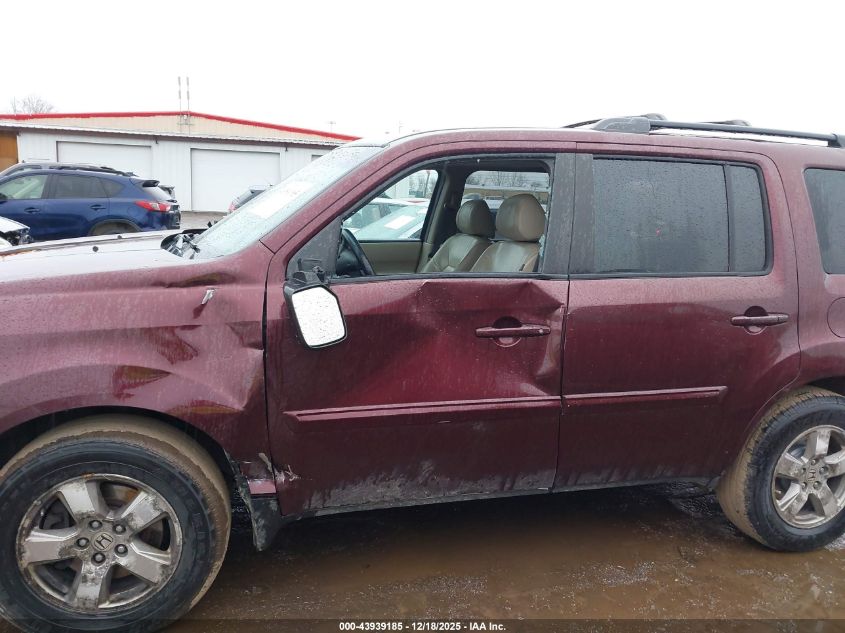 2011 Honda Pilot Ex-L VIN: 5FNYF4H5XBB045783 Lot: 43939185