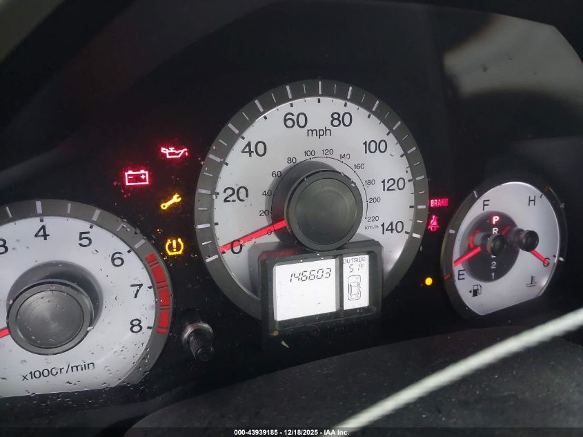 2011 Honda Pilot Ex-L VIN: 5FNYF4H5XBB045783 Lot: 43939185