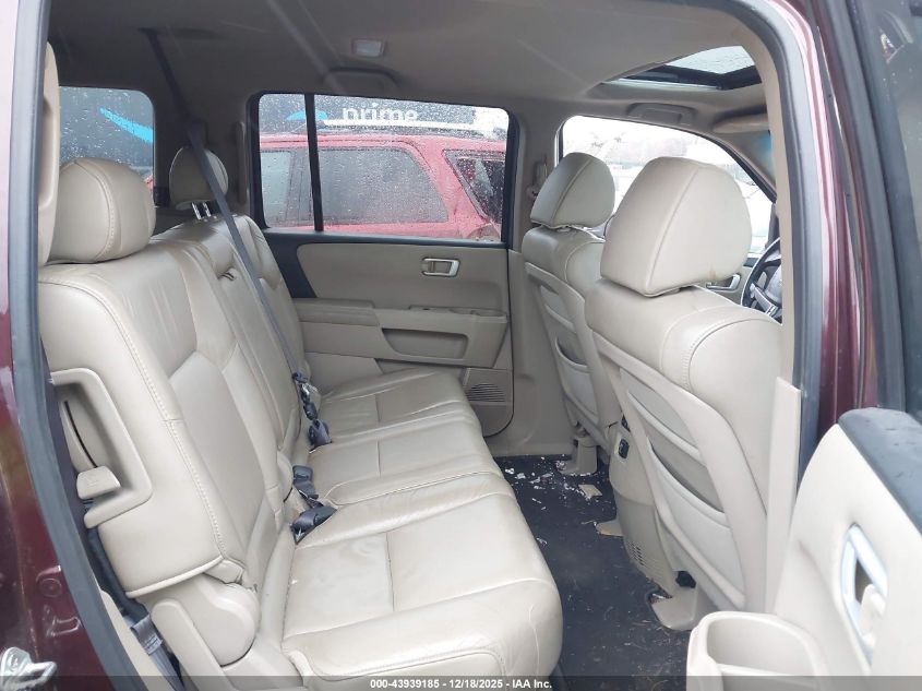 2011 Honda Pilot Ex-L VIN: 5FNYF4H5XBB045783 Lot: 43939185