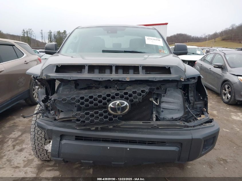 2019 Toyota Tundra Sr 4.6L V8 VIN: 5TFUM5F19KX080234 Lot: 43939190