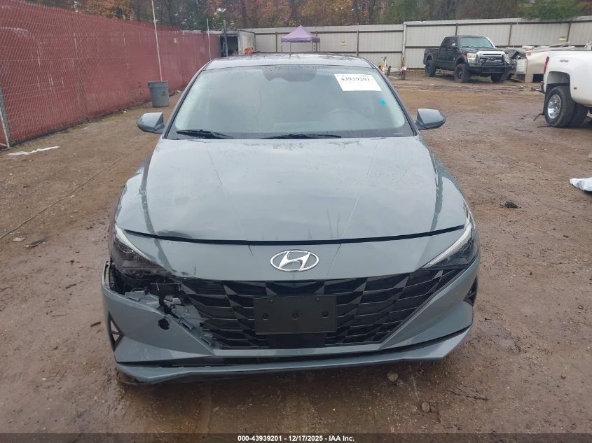2021 Hyundai Elantra Sel VIN: KMHLS4AG6MU132717 Lot: 43939201