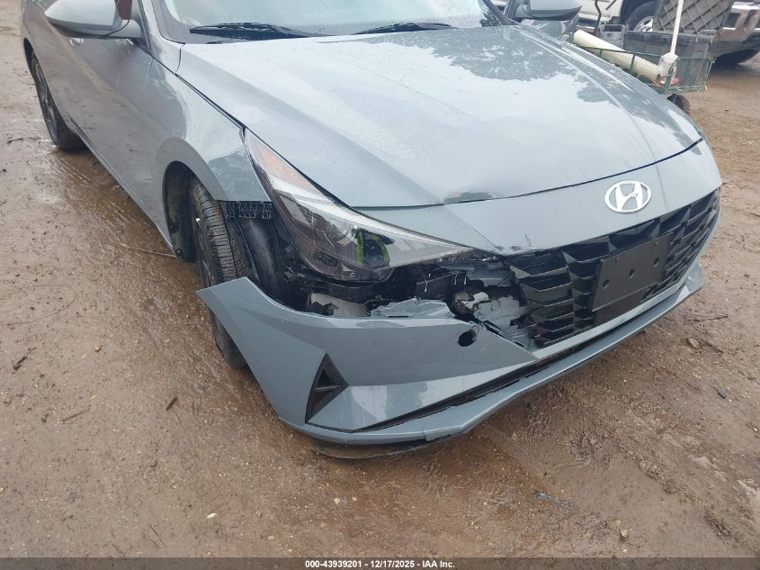 2021 Hyundai Elantra Sel VIN: KMHLS4AG6MU132717 Lot: 43939201