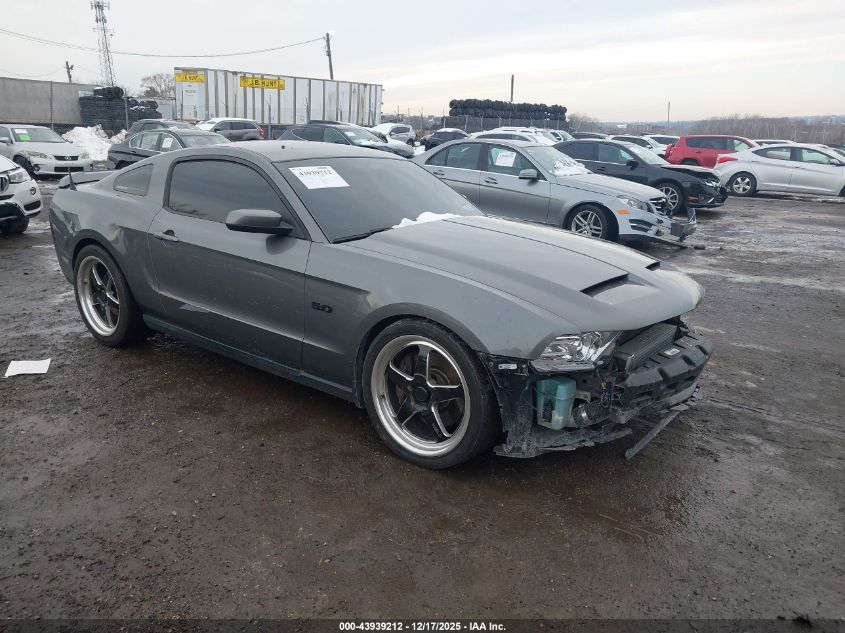2012 Ford Mustang Gt Premium VIN: 1ZVBP8CF5C5274818 Lot: 43939212