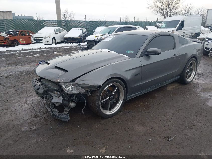 2012 Ford Mustang Gt Premium VIN: 1ZVBP8CF5C5274818 Lot: 43939212