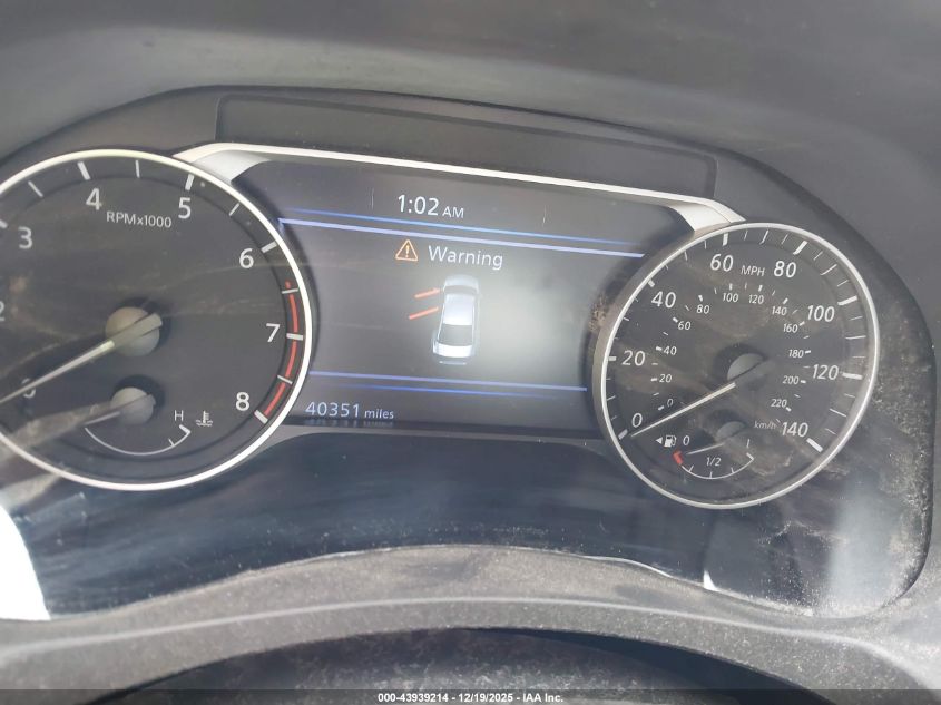 2024 Nissan Altima Sv Fwd VIN: 1N4BL4DV8RN303126 Lot: 43939214