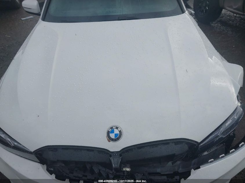 2025 BMW 330I xDrive VIN: 3MW89CW00S8F02661 Lot: 43939215