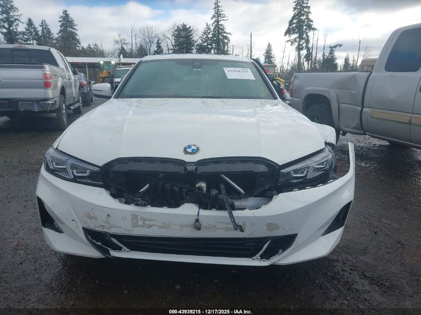 2025 BMW 330I xDrive VIN: 3MW89CW00S8F02661 Lot: 43939215
