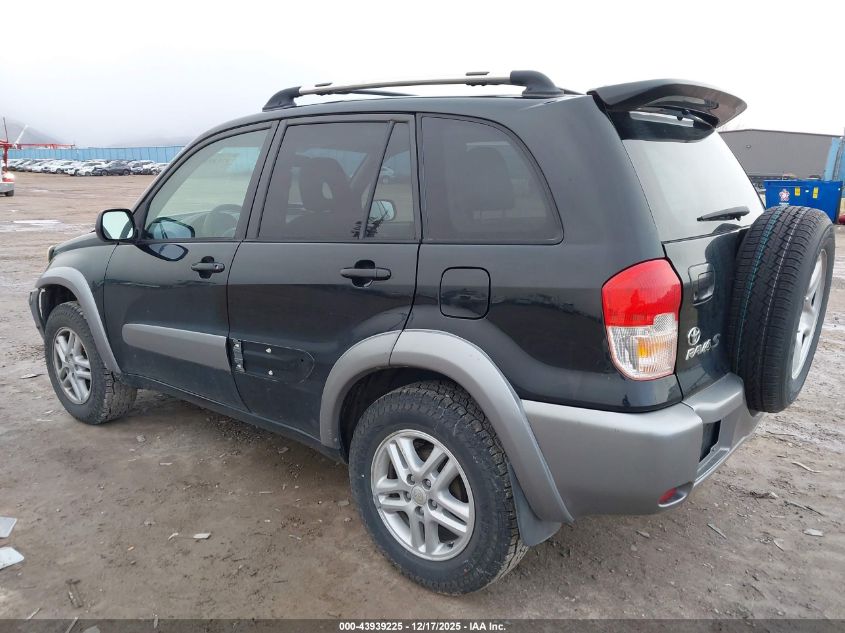 2003 Toyota Rav4 VIN: JTEGH20VX30107930 Lot: 43939225