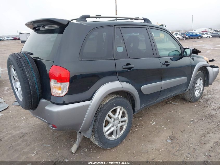 2003 Toyota Rav4 VIN: JTEGH20VX30107930 Lot: 43939225