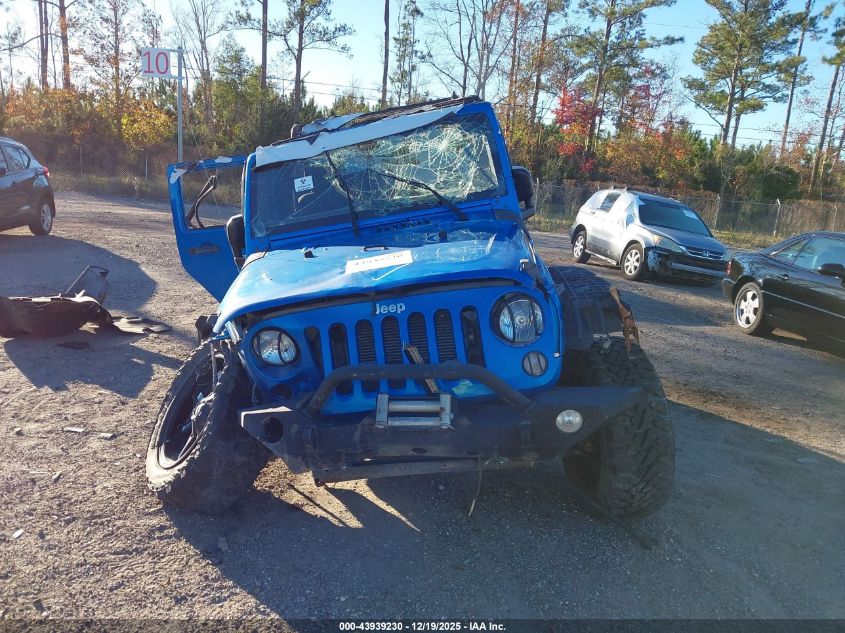 2016 Jeep Wrangler Unlimited Sport VIN: 1C4HJWDG8GL257099 Lot: 43939230