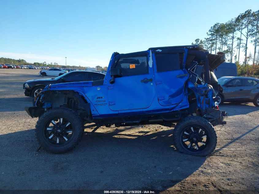 2016 Jeep Wrangler Unlimited Sport VIN: 1C4HJWDG8GL257099 Lot: 43939230