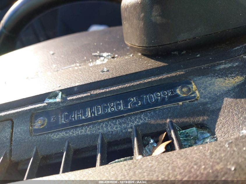 2016 Jeep Wrangler Unlimited Sport VIN: 1C4HJWDG8GL257099 Lot: 43939230