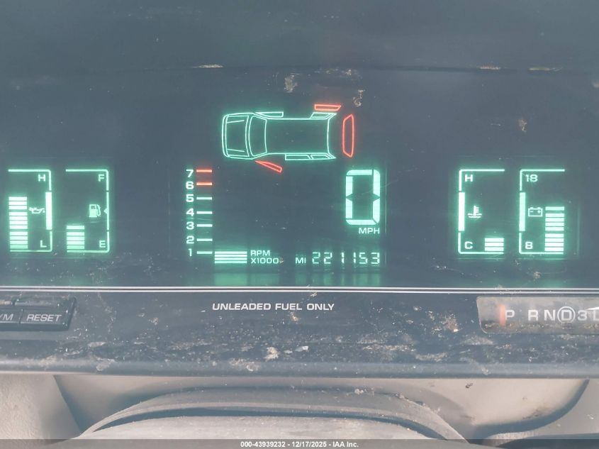 1995 Chrysler Town & Country VIN: 1C4GK54L4SX578073 Lot: 43939232