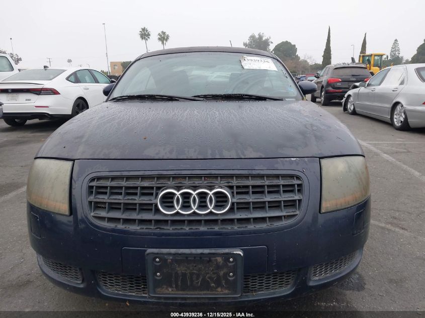 2003 Audi Tt 1.8L VIN: TRUSC28N331007699 Lot: 43939236