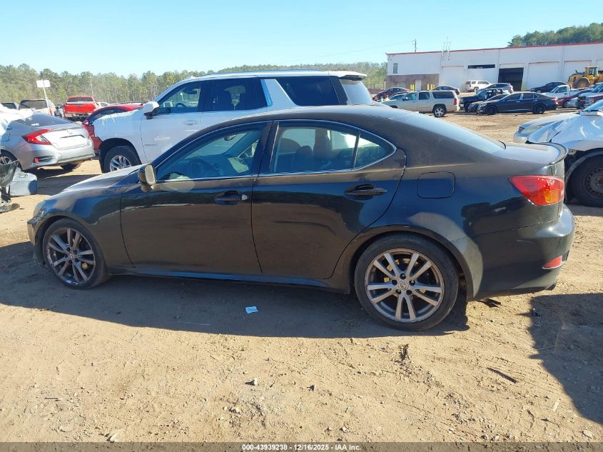 2006 Lexus Is 250 VIN: JTHBK262X65024422 Lot: 43939238