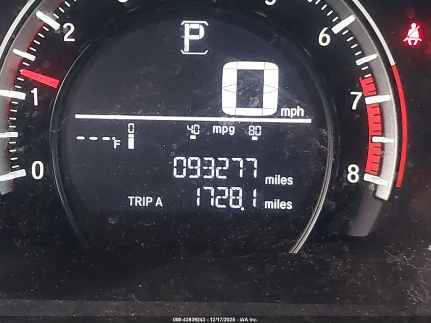 2016 Honda Civic Lx VIN: 19XFC2F50GE224645 Lot: 43939243