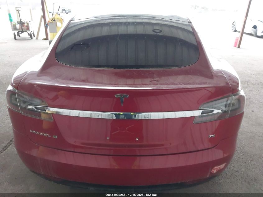 2017 Tesla Model S 60/75 VIN: 5YJSA1E15HF198732 Lot: 43939245