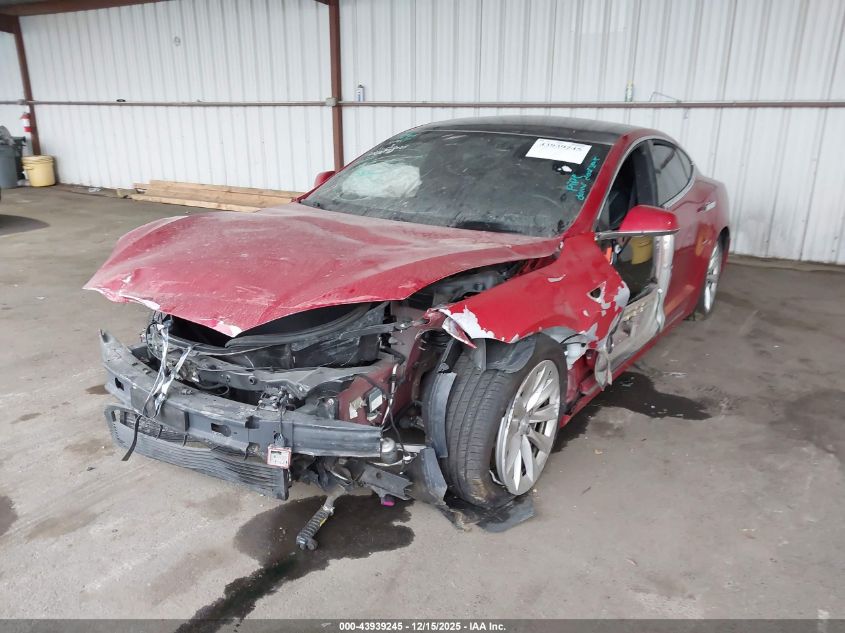 2017 Tesla Model S 60/75 VIN: 5YJSA1E15HF198732 Lot: 43939245