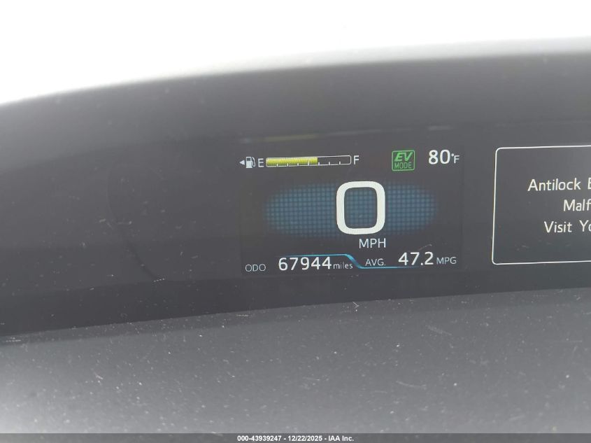 2021 Toyota Prius Prime Xle VIN: JTDKAMFP5M3191405 Lot: 43939247