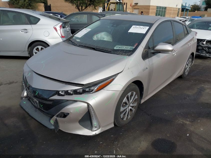 2021 Toyota Prius Prime Xle VIN: JTDKAMFP5M3191405 Lot: 43939247
