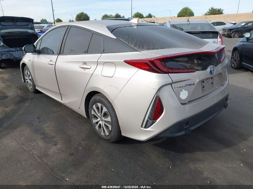 2021 Toyota Prius Prime Xle VIN: JTDKAMFP5M3191405 Lot: 43939247