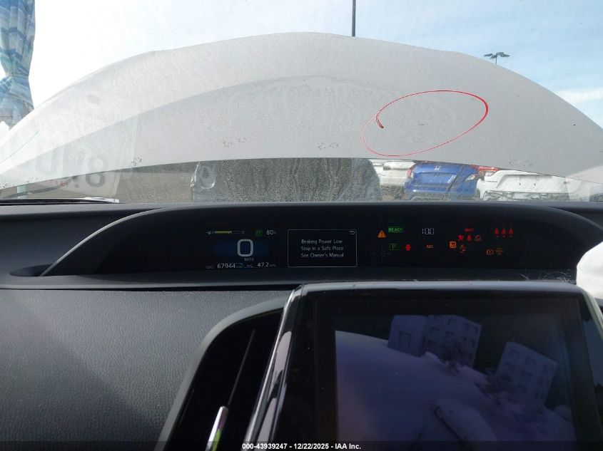 2021 Toyota Prius Prime Xle VIN: JTDKAMFP5M3191405 Lot: 43939247