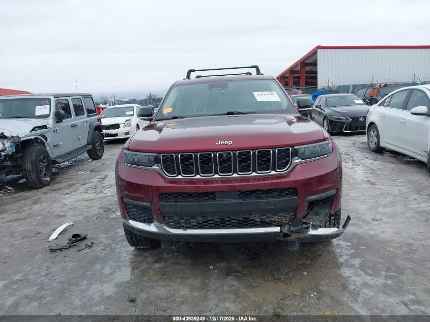 2021 Jeep Grand Cherokee L Limited 4X4 VIN: 1C4RJKBG8M8113387 Lot: 43939249