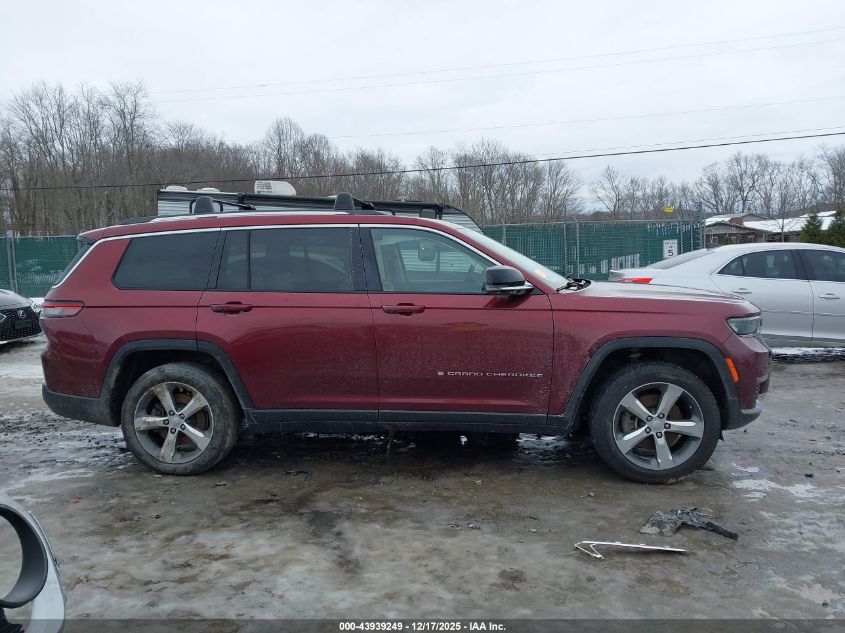 2021 Jeep Grand Cherokee L Limited 4X4 VIN: 1C4RJKBG8M8113387 Lot: 43939249