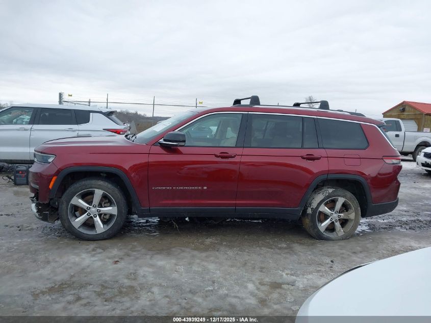 2021 Jeep Grand Cherokee L Limited 4X4 VIN: 1C4RJKBG8M8113387 Lot: 43939249