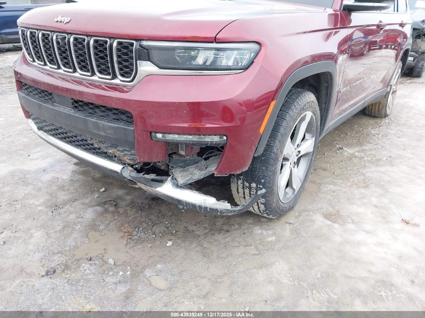 2021 Jeep Grand Cherokee L Limited 4X4 VIN: 1C4RJKBG8M8113387 Lot: 43939249