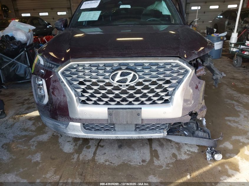 2021 Hyundai Palisade Calligraphy VIN: KM8R7DHE6MU292547 Lot: 43939269