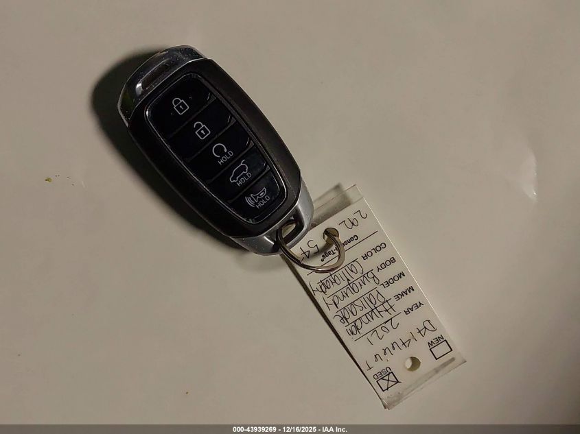 2021 Hyundai Palisade Calligraphy VIN: KM8R7DHE6MU292547 Lot: 43939269