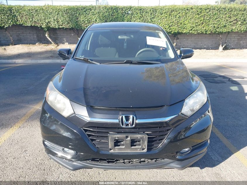 2016 Honda Hr-V Ex VIN: 3CZRU5H55GM737625 Lot: 43939274