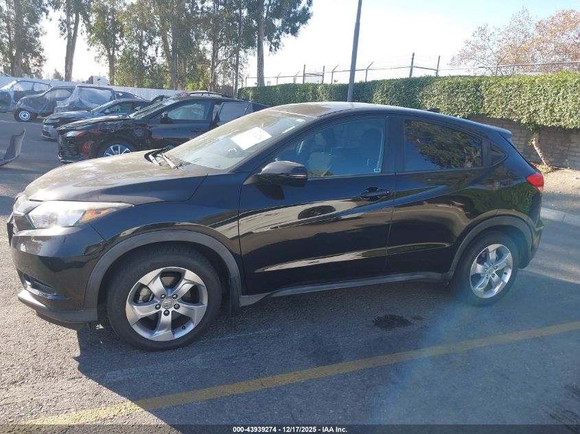 2016 Honda Hr-V Ex VIN: 3CZRU5H55GM737625 Lot: 43939274