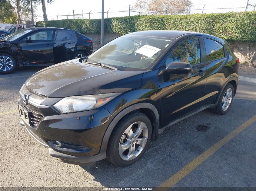 2016 Honda Hr-V Ex VIN: 3CZRU5H55GM737625 Lot: 43939274