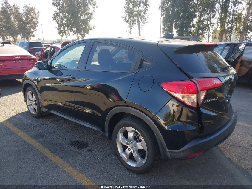 2016 Honda Hr-V Ex VIN: 3CZRU5H55GM737625 Lot: 43939274