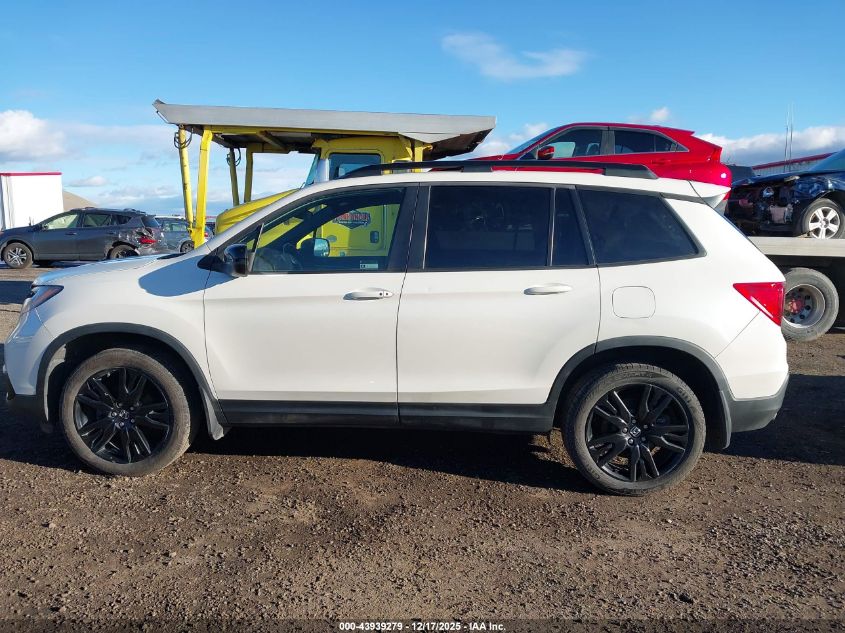 2019 Honda Passport Sport VIN: 5FNYF8H26KB010283 Lot: 43939279