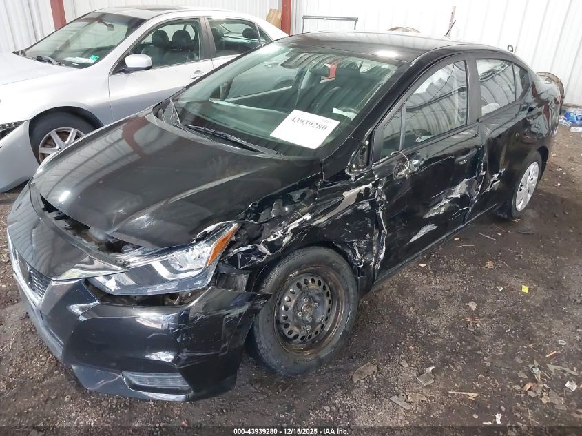 2021 Nissan Versa S Xtronic Cvt VIN: 3N1CN8DV7ML853140 Lot: 43939280